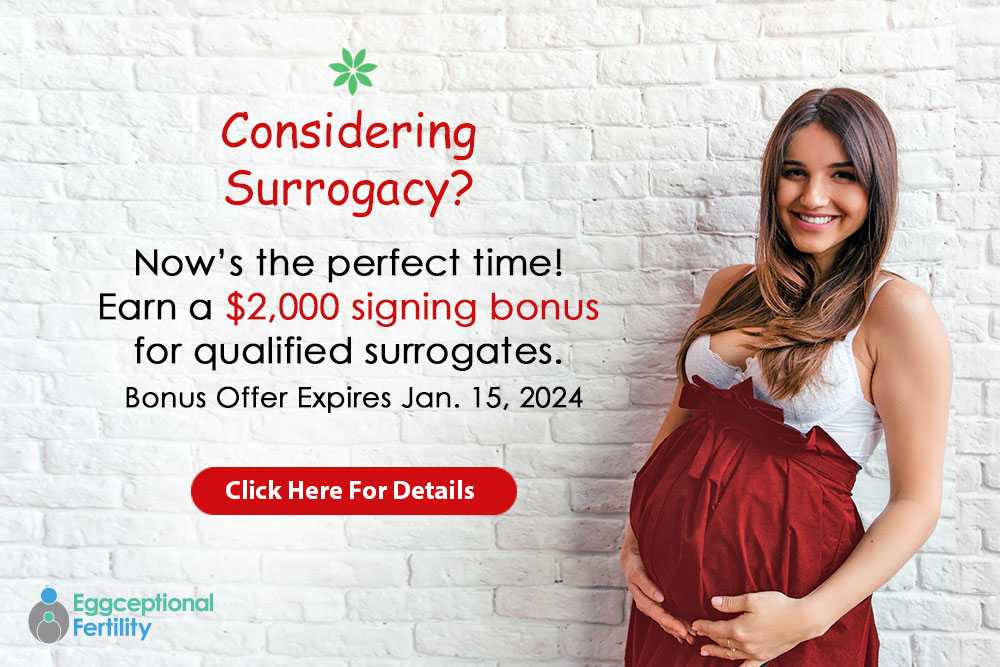 Surrogacy Bonus Expires January 15, 2024